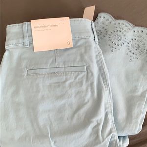 NWT Loft Girlfriend Chino Size 8